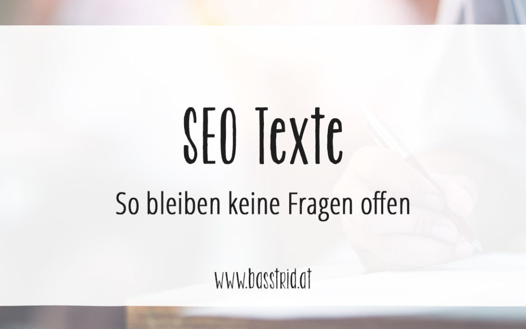 Texte schreiben mit der 4-Fragen-Methode
