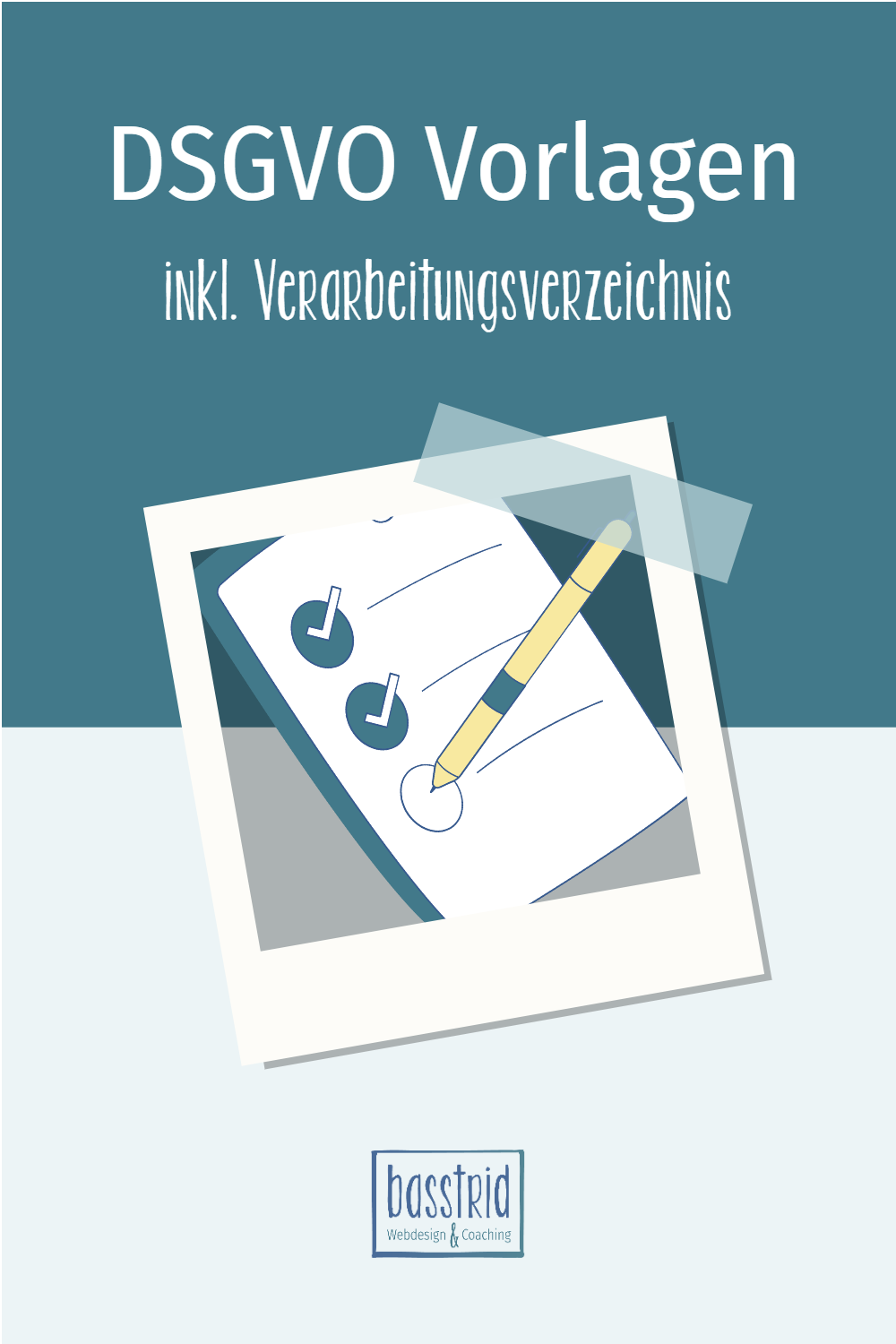 DSGVO Vorlagen inklusive Verarbeitungsverzeichnis