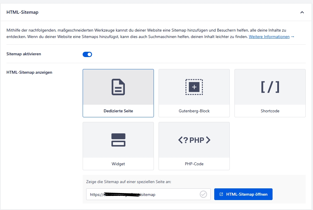 Screenshot_HTML Sitemap AIOSEO